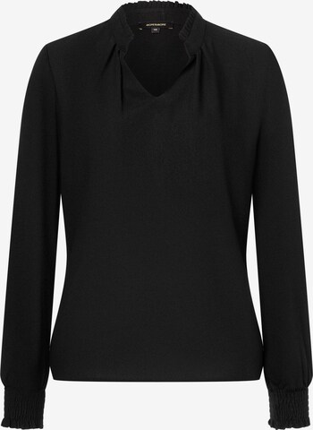 MORE & MORE - Blusa en negro: frente