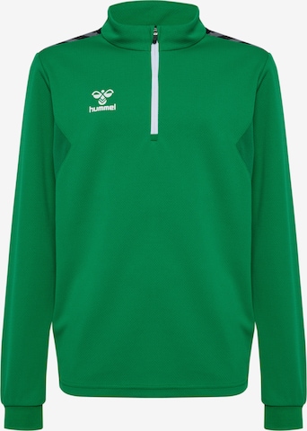 Hummel Sweatshirt 'AUTHENTIC' in Green: front