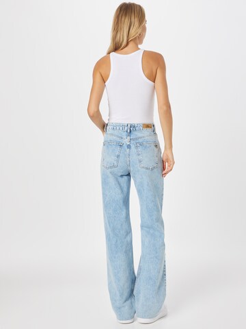 LTB Wide leg Jeans 'Danica' i blå