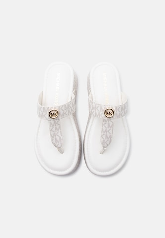 MICHAEL Michael Kors Klipklappere 'KOYA' i beige