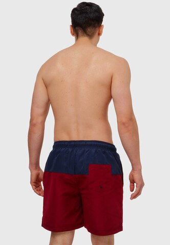 INDICODE JEANS Zwemshorts ' Pruitt ' in Blauw