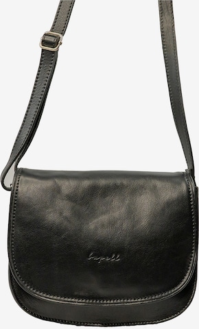 bupell Schultertasche 'Chiara' in Schwarz: Vorderseite