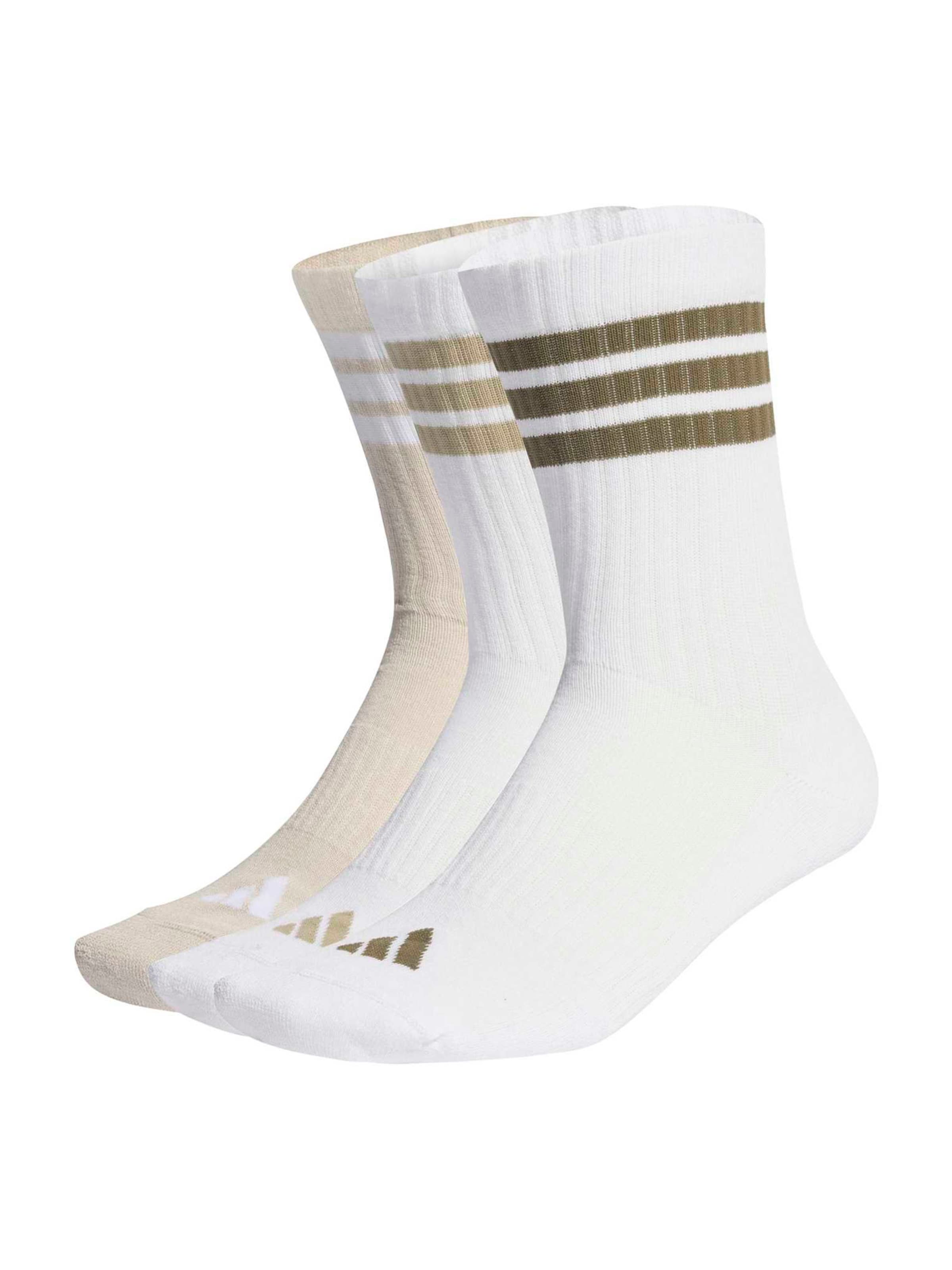 ADIDAS PERFORMANCE Athletic Socks 'ESS' in Beige: front