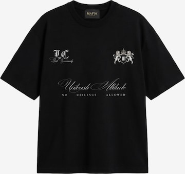 Kleidermafia Paita 'Oversize Local T-shirt - Black' värissä musta: etupuoli