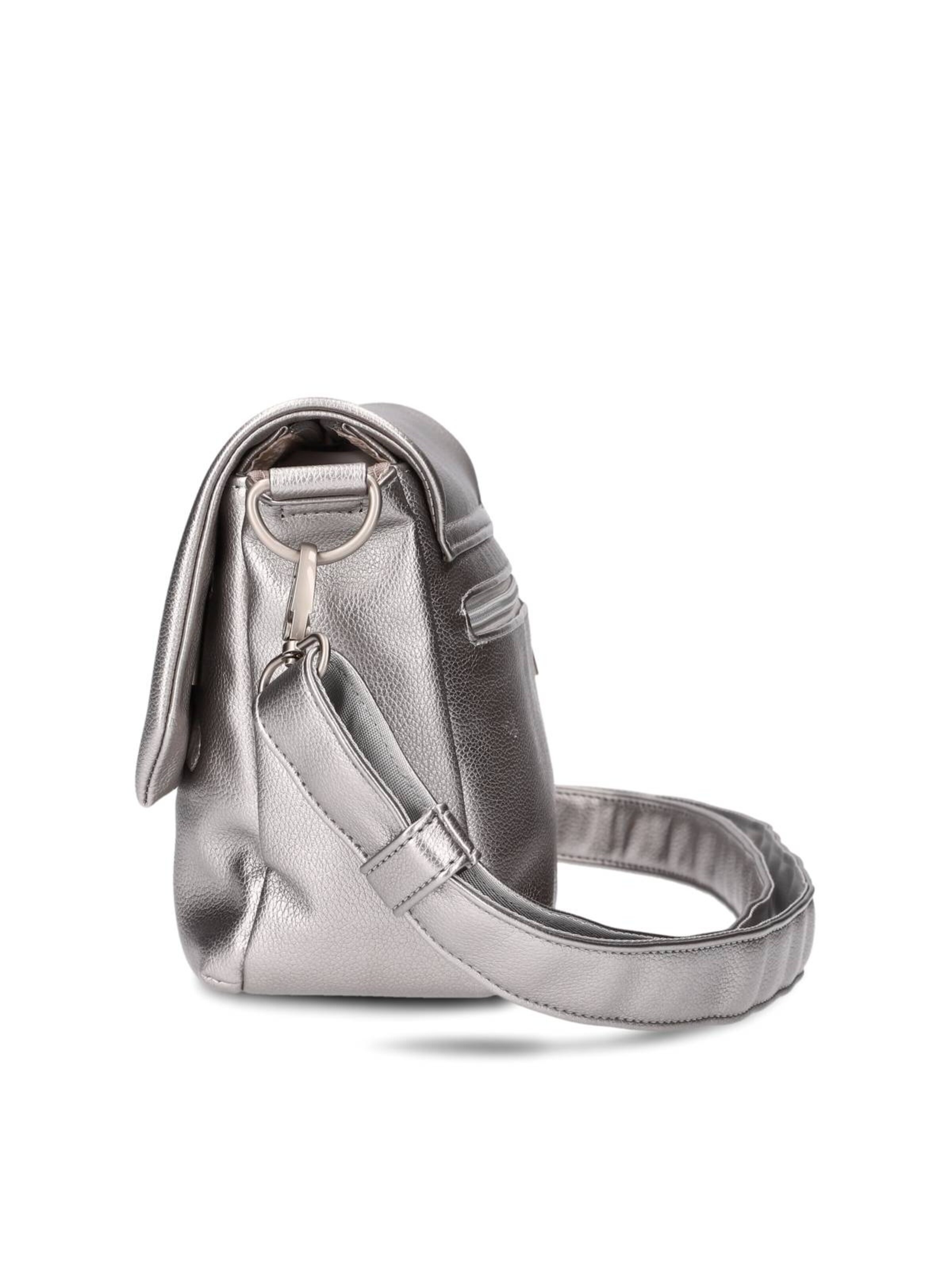 ZWEI - Bolso de mano 'MADEMOISELLE.M M60' en plata