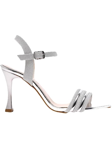 Limoya Slingback Pumps 'Damen-Absätze' in Silver: front