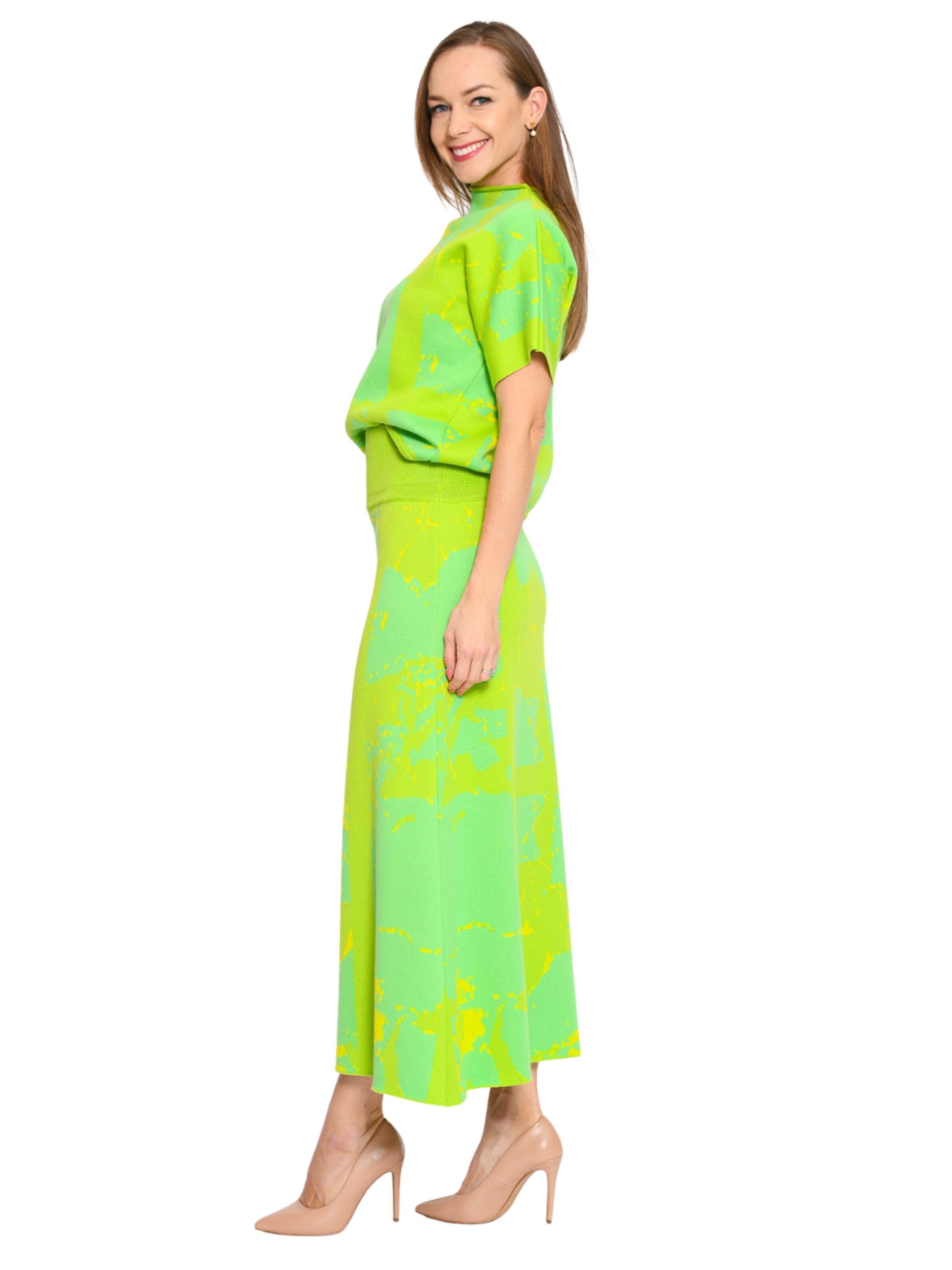 Csillag Zsuzsi Skirt 'Rome' in Green