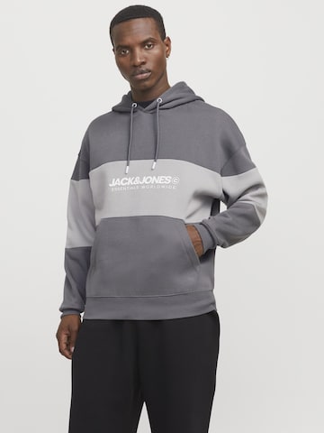 JACK & JONES Sweatshirt 'JJELegacy' in Grau: Vorderseite