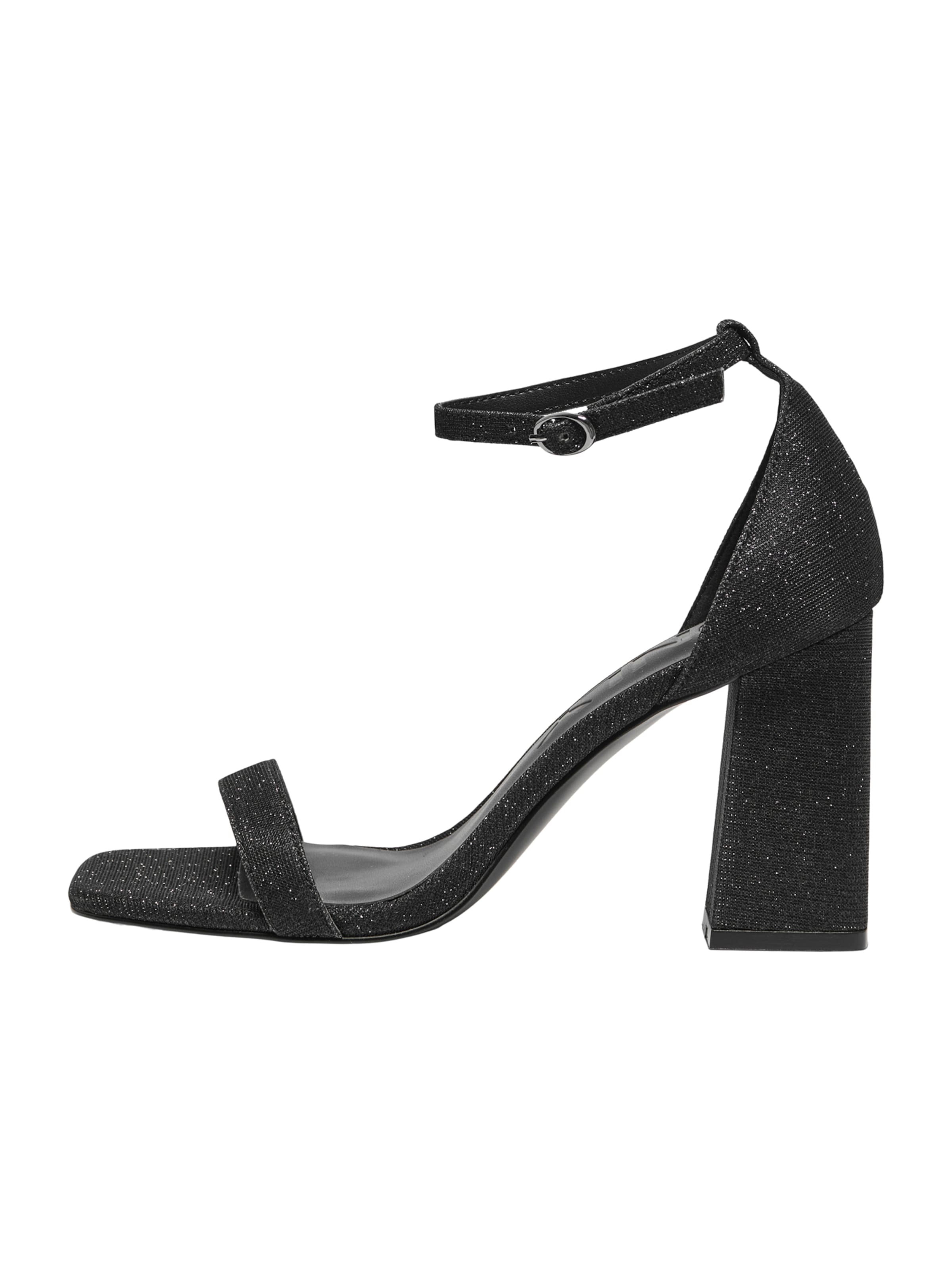 ONLY Páskové sandály 'ONLALYX-24' – černá: přední strana