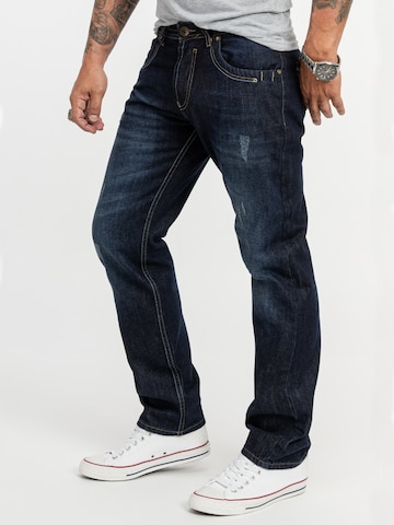 Rock Creek Regular Jeans in Blau