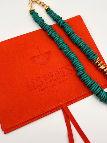 Les Reines Řetízek 'Azur - Beaded Necklace (Arizona Turquoise)' – modrá