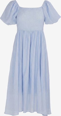 IZIA - Vestido en azul: frente
