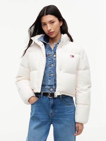 Tommy Jeans - Chaqueta de invierno 'ALASKA' en blanco: frente
