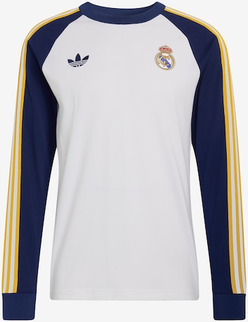 ADIDAS PERFORMANCE - Camisa funcionais 'REAL' em branco: frente