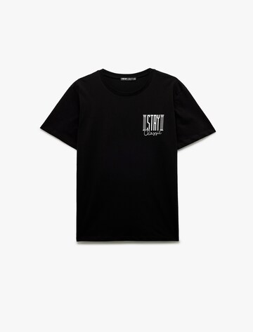 Koton Shirt in Schwarz