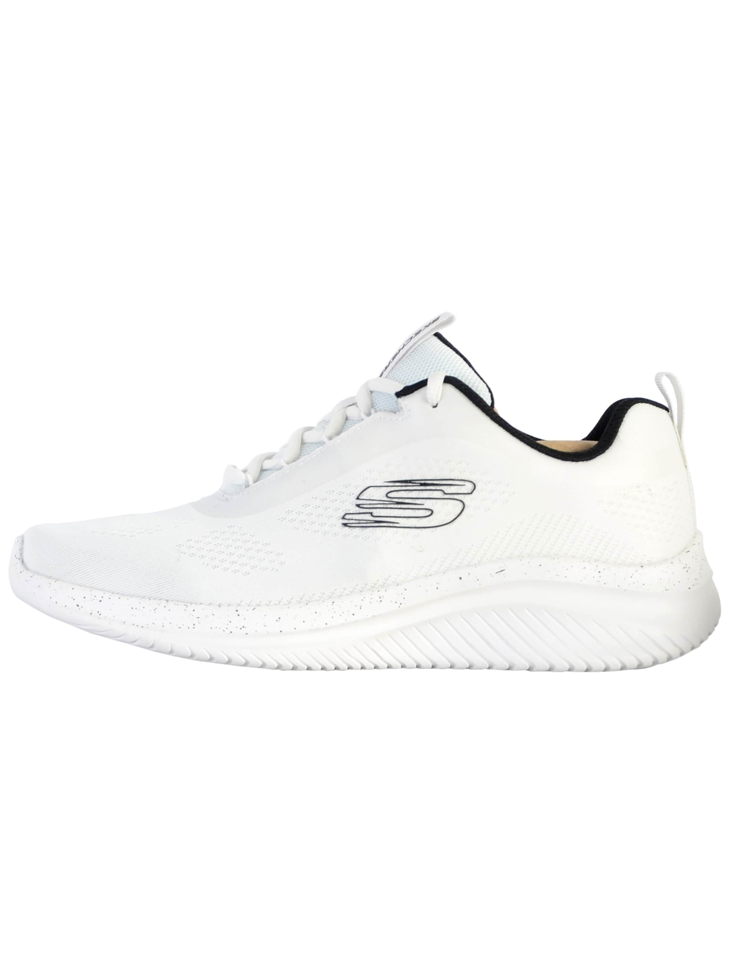 SKECHERS Sportieve veterschoen in Wit: voorkant