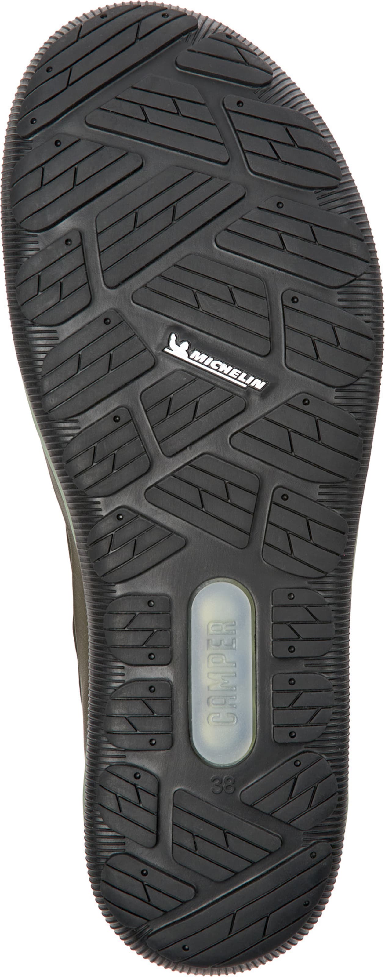 Bottines à lacets 'Peu Pista' CAMPER en vert