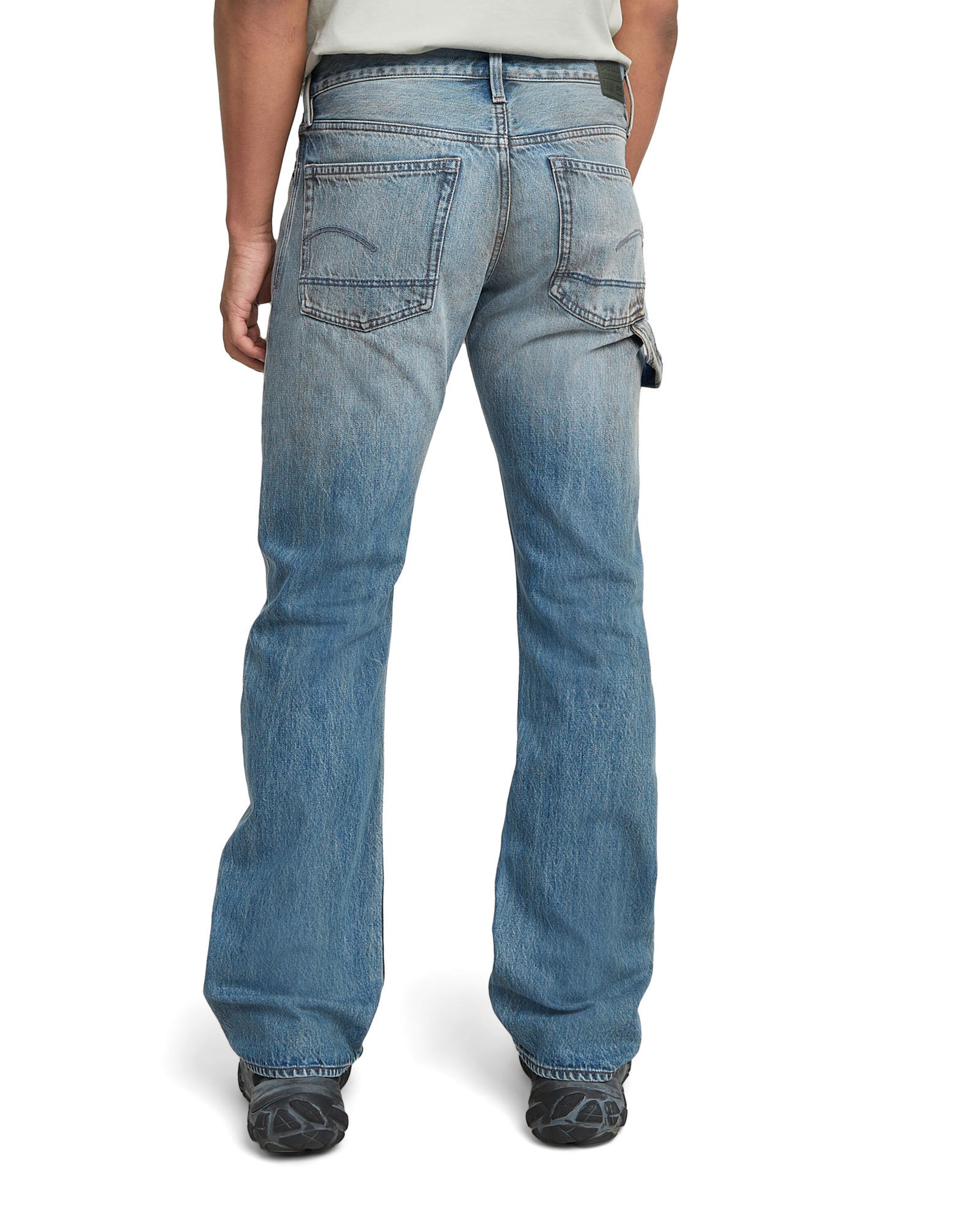 G-STAR Bootcut Jeans 'Lenney' in Blauw