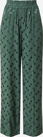 Wide Leg Pantalon 'Torin' EDITED en vert : devant