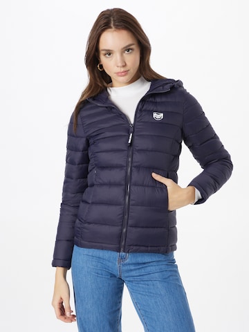 Lake View Between-season jacket 'Carolina' in Blue: front