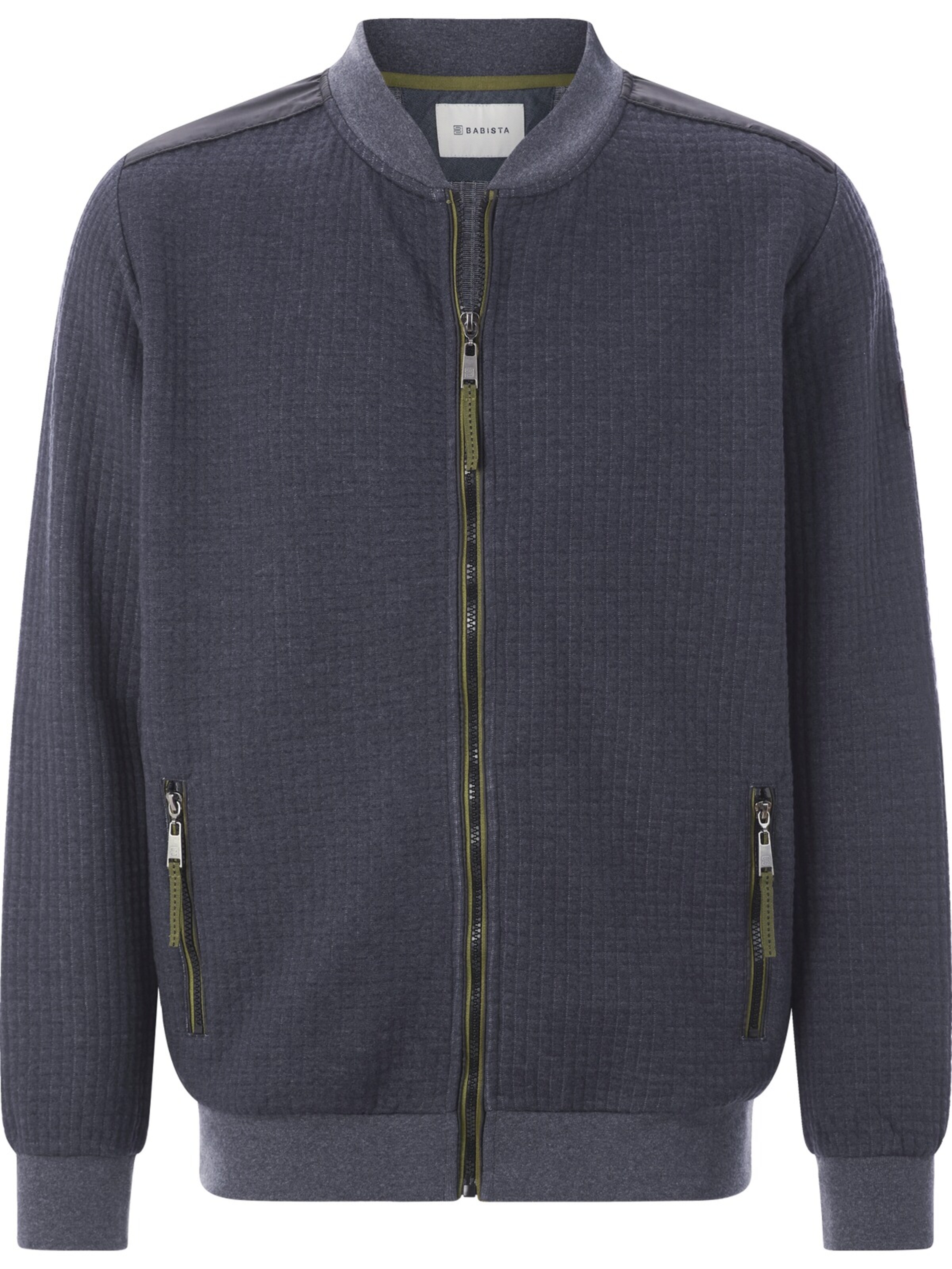 BABISTA Between-Season Jacket 'Emanoro' in Blue: front