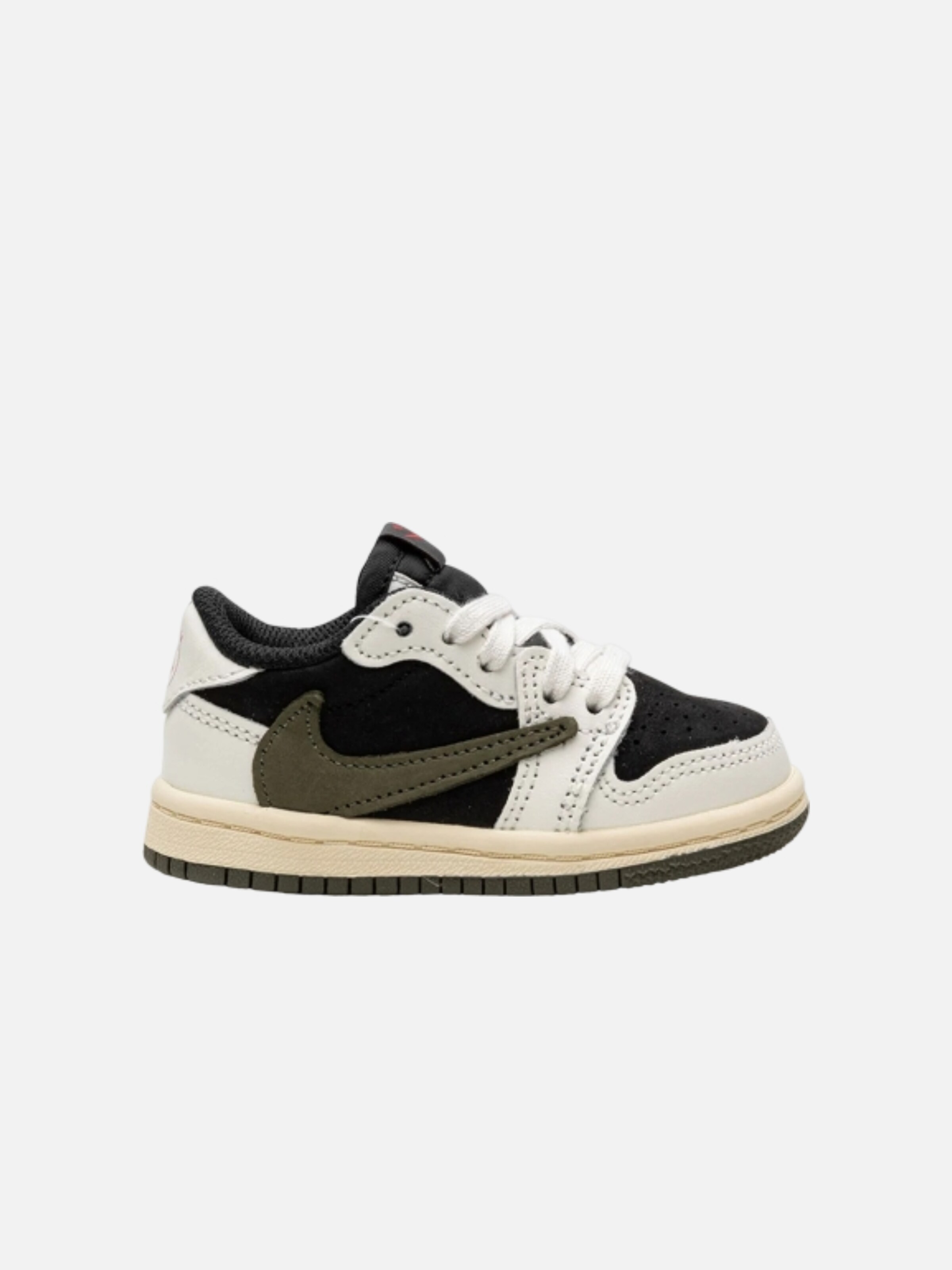 Baskets 'Air Jordan 1 Retro Low OG SP Travis Scott Olive Enfants et Bébés' Jordan en vert