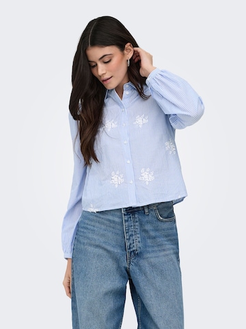 ONLY Blouse 'ONLRipley' in Blauw