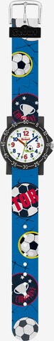SCOUT Uhr in Blau: front