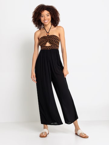 Tuta jumpsuit di BRUNO BANANI in nero: frontale