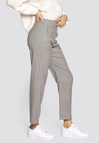 FRESHLIONS Regular Trousers 'Nora' in Grey