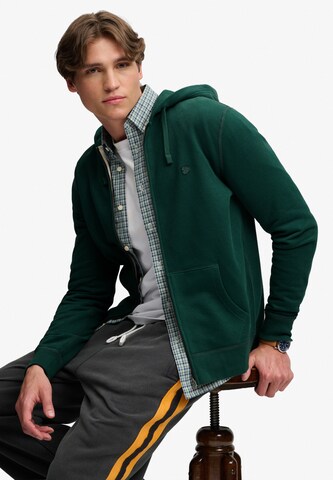 Veste de survêtement 'ESSENTIAL' Superdry & Co en vert