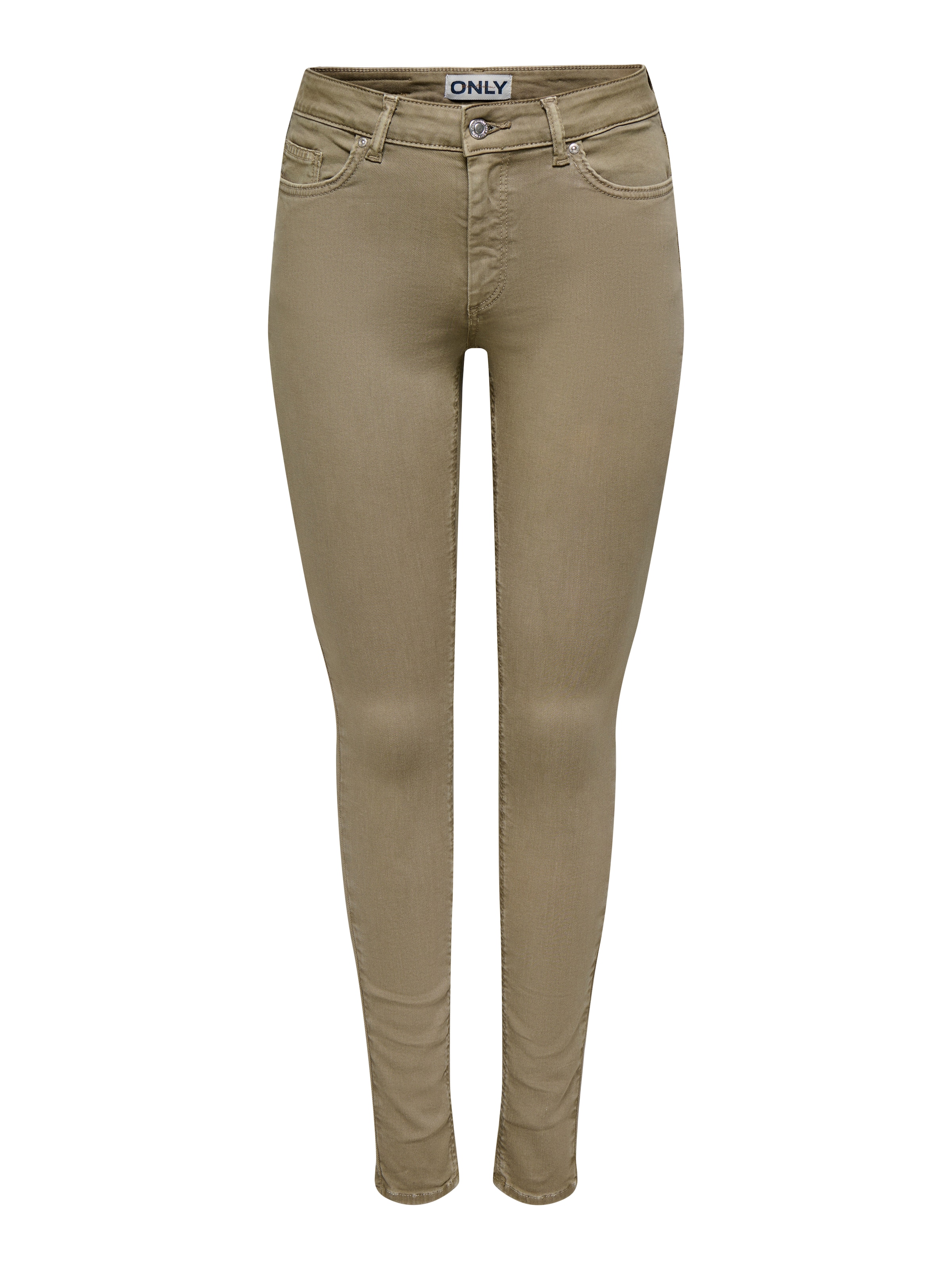 ONLY Skinny Fit Дънки 'ONLBLUSH' в зелено: отпред