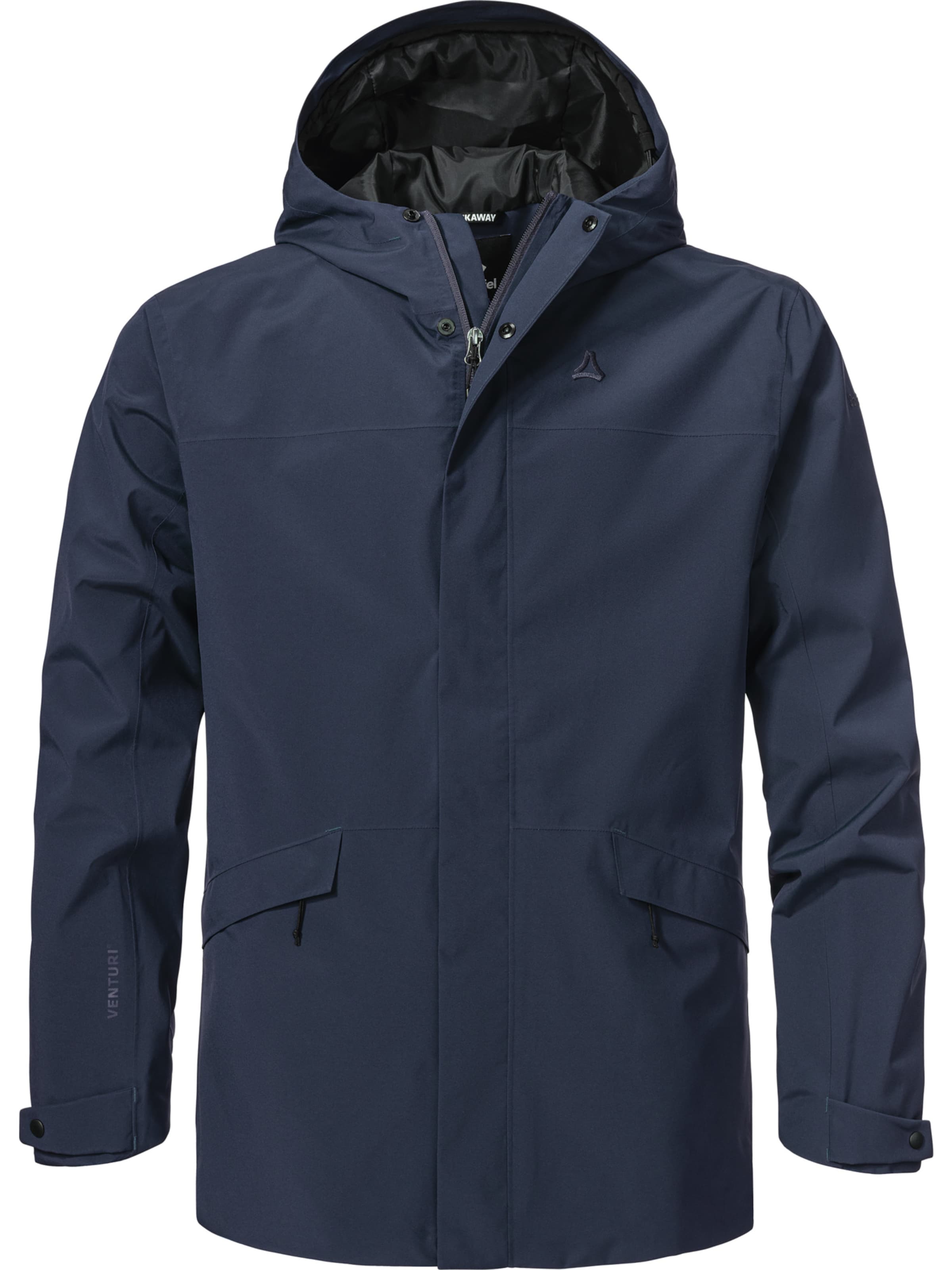 Veste outdoor 'Style Smue' Schöffel en bleu : devant