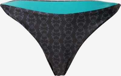 VIERVIER Bikinihose 'Joyce' in blau / türkis / schwarz, Produktansicht
