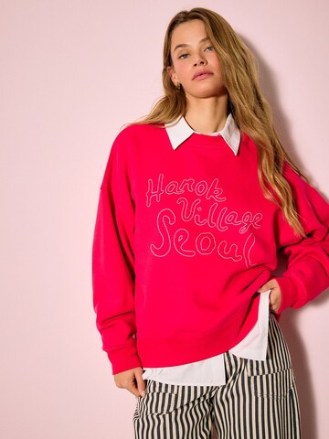 Next Tréning póló - rózsaszín: elől