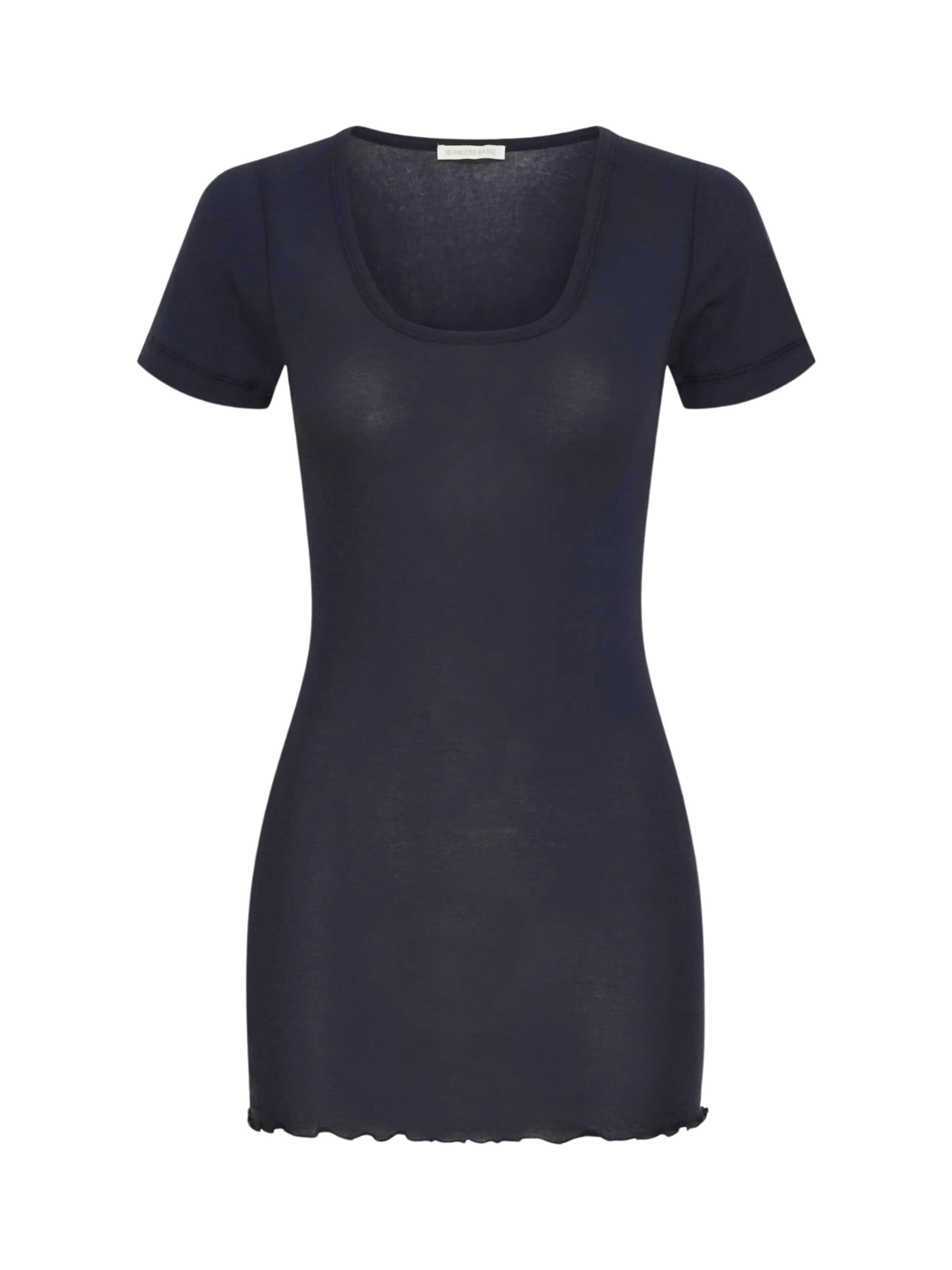 Seamless Basic Shirts 'Roseanna' i blå: forside