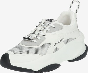 Sneaker bassa 'BELISSIMO' di STEVE MADDEN in bianco: frontale