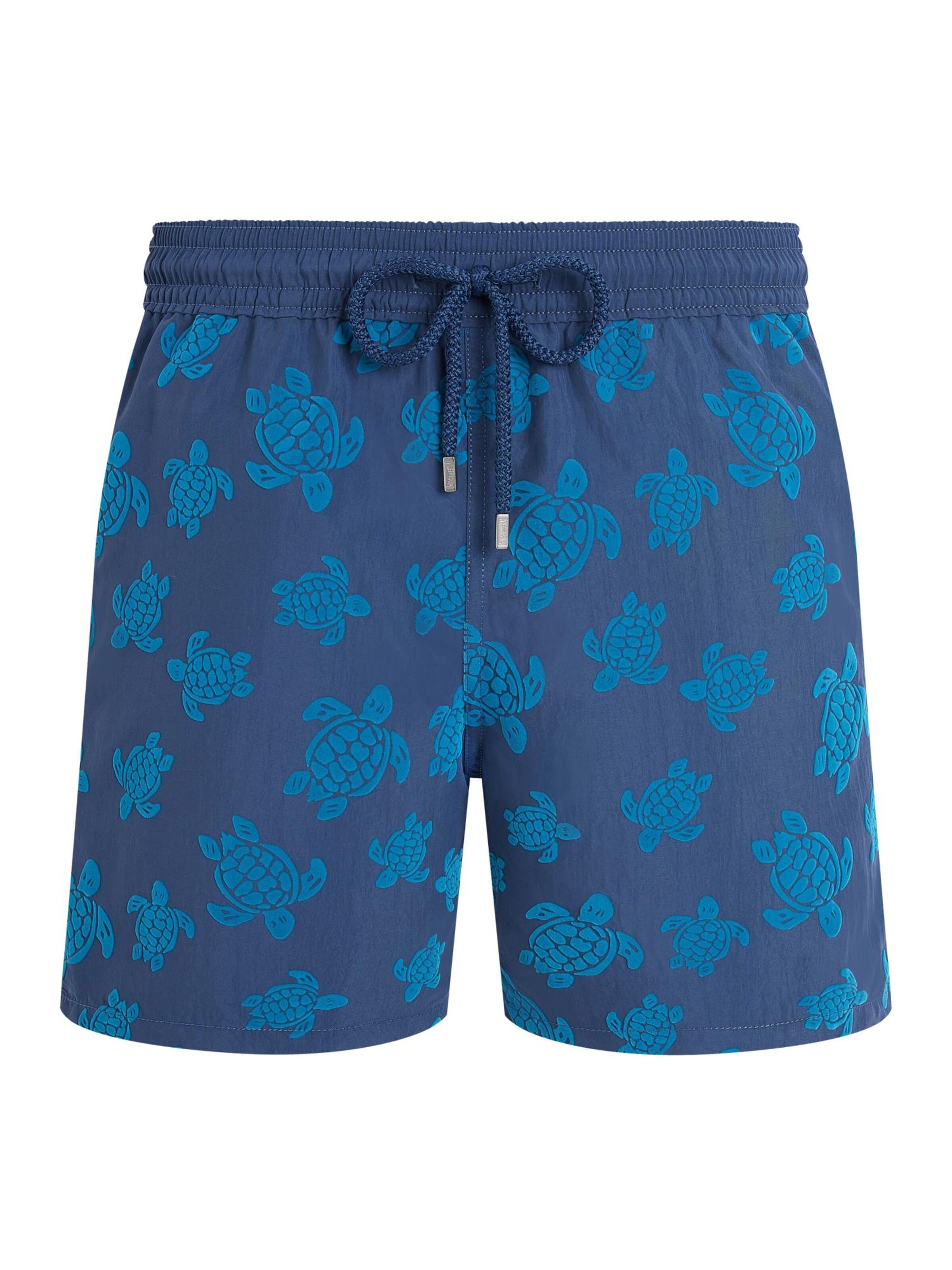 Shorts de bain Vilebrequin en bleu : devant