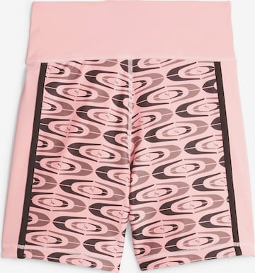 Skinny Pantaloni sport de la PUMA pe roz