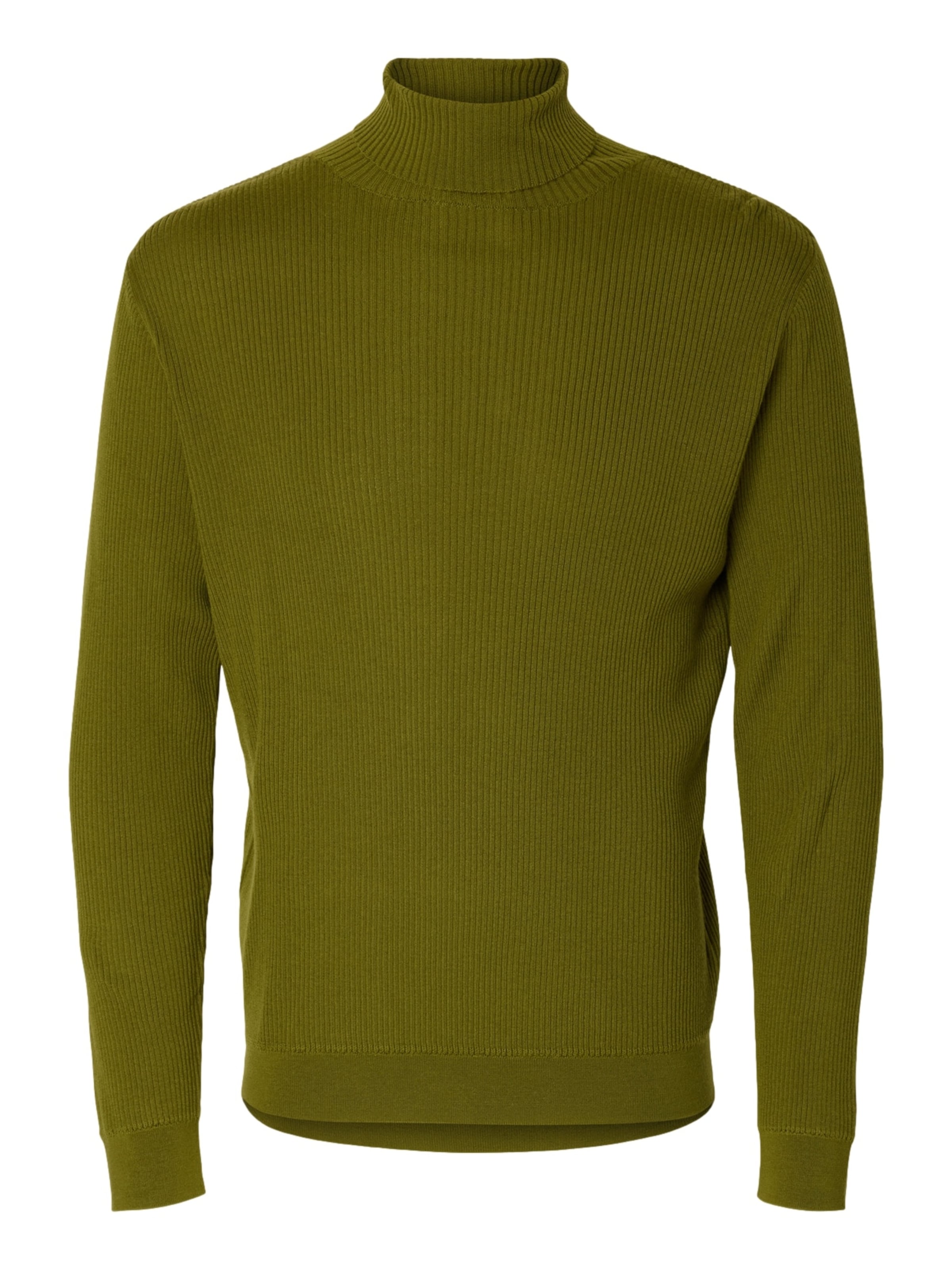 SELECTED Sweater in Green: front