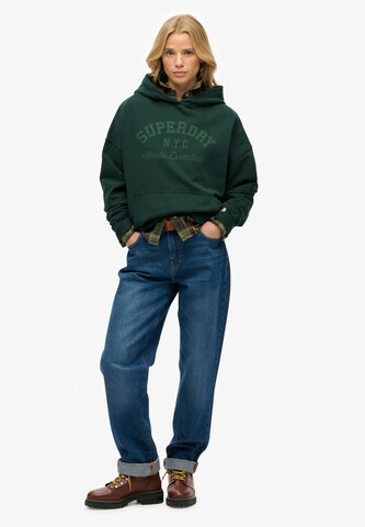 Superdry & Co Sweatshirt 'Athletic Essentials' in Green