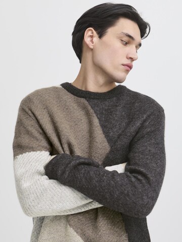 Casual Friday Strickpullover ' CFNOE ' in Grau