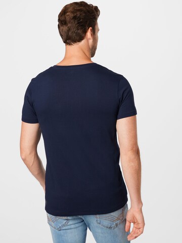 Tricou de la TOM TAILOR DENIM pe albastru