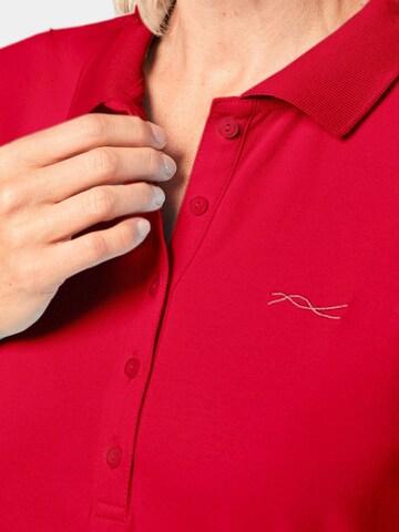 Goldner Shirt in Rot