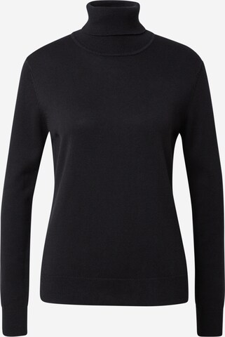 TOM TAILOR Sweater in Black: front