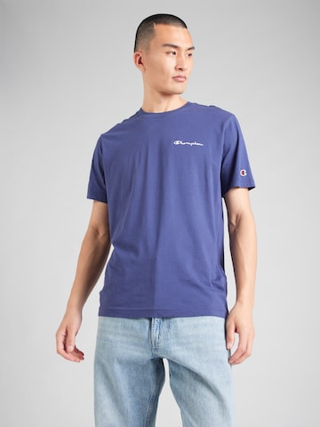 Champion Authentic Athletic Apparel Футболка в Лиловый: спереди