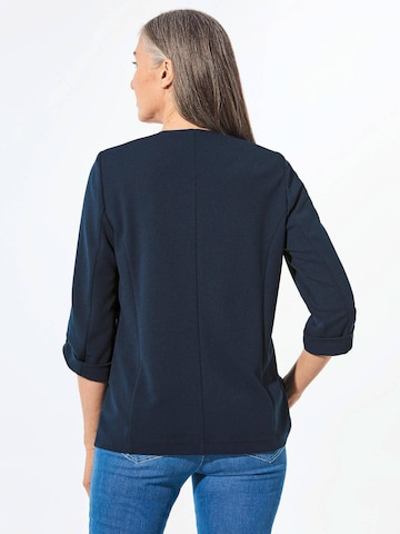 Goldner Blazer in Blau