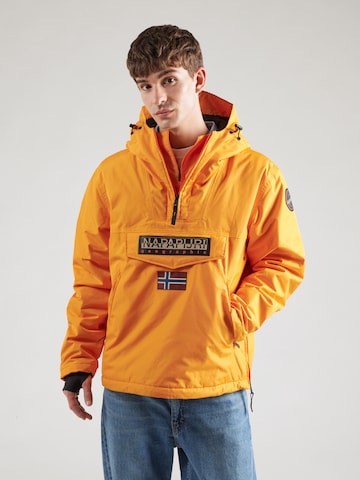 NAPAPIJRI Between-season jacket 'RAINFOREST' in Orange: front