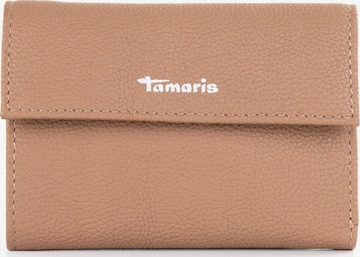 Tamaris Portemonnaie 'Amanda' in Beige: Vorderseite