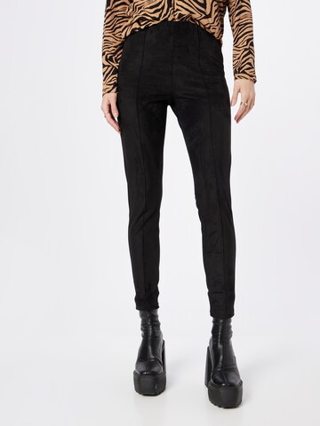 Coupe slim Pantalon s.Oliver en noir : devant